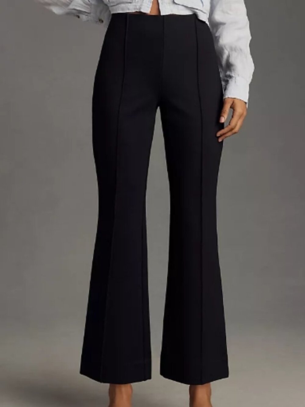 EUC Margo Kick Flair Cropped Pant by Maeve